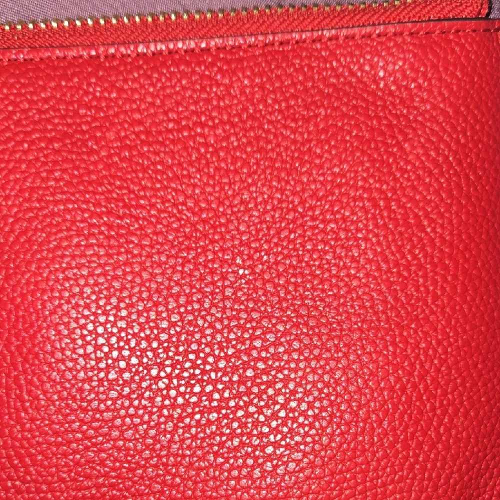 Michael Kors Red Wristlet Clutch - Picture 7 of 9